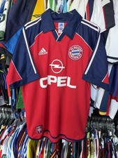VINTAGE BAYERN MUNICH GERMANY 1999/2001 HOME FOOTBALL SHIRT JERSEY ADIDAS