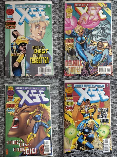 1996 Marvel XSE X-Men Bishop Shard Complete 4 Issue Set  Vintage Comics VG+