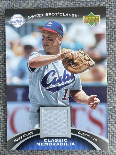 2007 Upper Deck Sweet Spot Classic - Game Used Mark Grace #CM-MG (MEM) Cubs