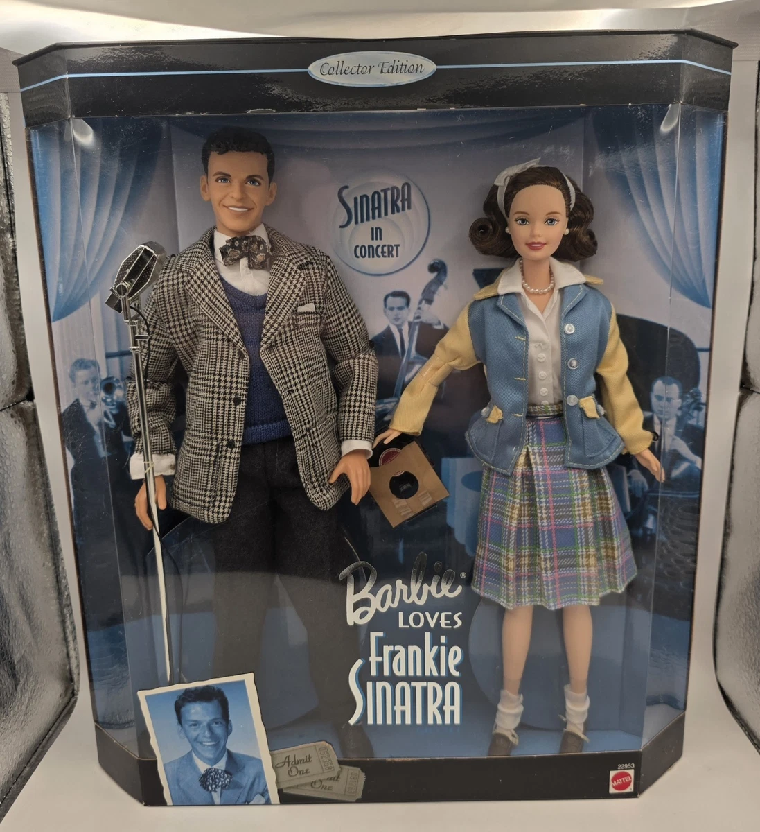 Vintage 2001 Ken as Frank Sinatra The Recording Years 26419 by Mattel NRFB VGC for sale online