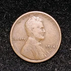 1914 S ~ LINCOLN WHEAT CENT ~ VG