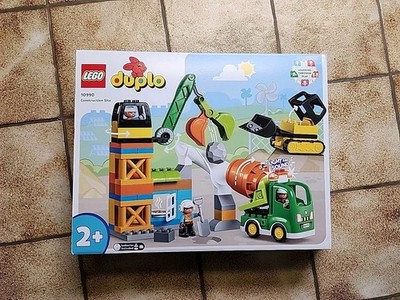 LEGO DUPLO Town: Baustelle mit Baufahrzeugen (10990)