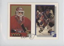 1988-89 O-Pee-Chee Album Stickers Patrick Roy Chris Nilan #115-245 HOF g2x