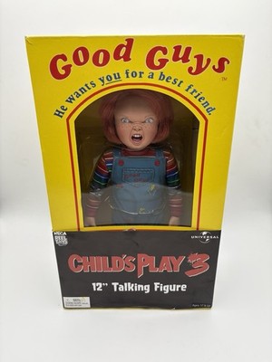 RARE NECA 12 '' TALKING CHUCKY CHILD'S PLAY 3 GOOD GUYS PLAY PARTNERS NEW