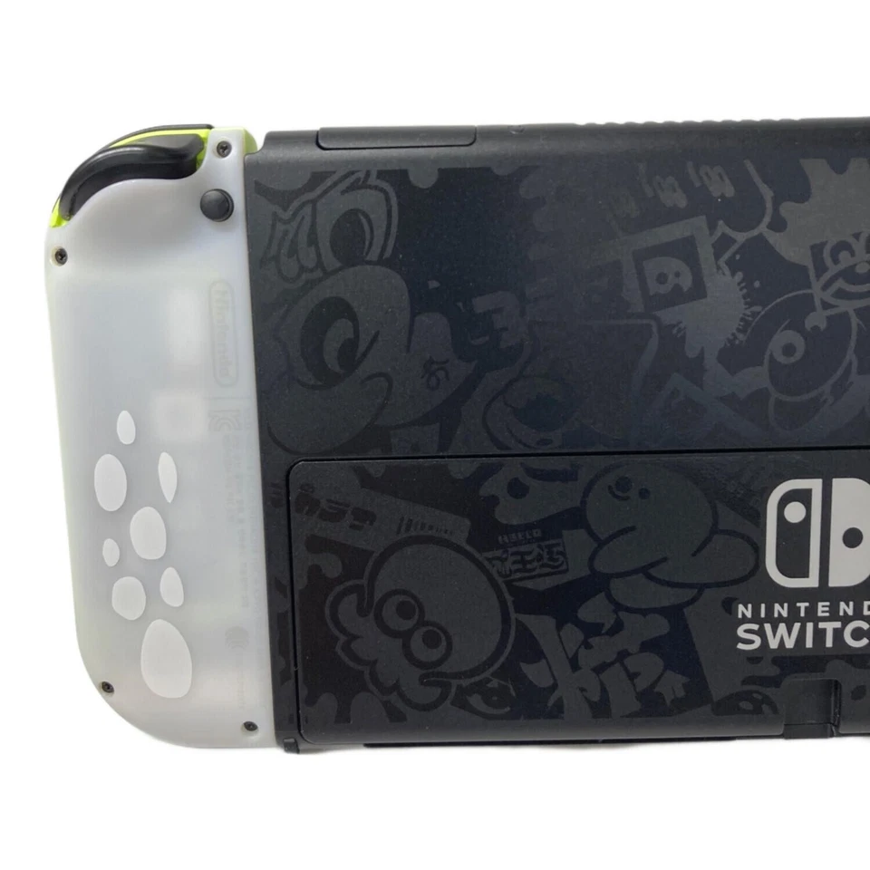 Nintendo HEG-001 Switch OLED Splatoon Edition Console Excellent Condition JAPAN - Image 4 of 4