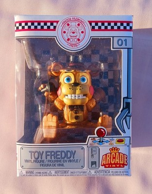 Funko Arcade Vinyl Freddy Fazbear's Pizza Toy Freddy #01 Vaulted 