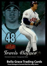 2006 Fleer Flair Showcase Travis Hafner #91 Cleveland Indians MLB Baseball