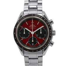 OMEGA Speedmaster Racing Chronograph 40mm Stainless Steel Red Dial 326.30.40...