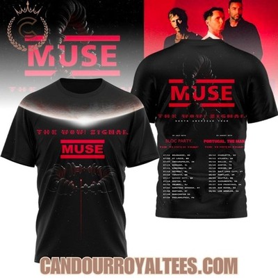 Muse The WOW! Signal Tour 2026 FullSize T-Shirt Gift For Fans PP2985