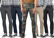 Dickies Mens Skinny Fit Work Pants Straight Leg Pants - A8758 - New