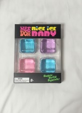 NeeDoh Nice Ice Baby 4 pack Nee Doh Mini Nice Cubes Pink Blue Purple Set of Four
