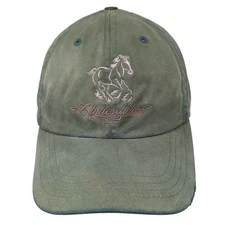 Clydesdales Anheuser-Busch Slideback Hat Green One Size Embroidered