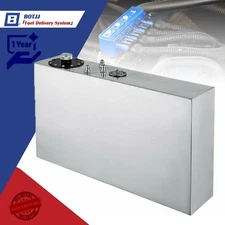 15 Gallon/56L Top-Feed race/drift Fuel Cell Gas Tank+Level Sender  slim Aluminum