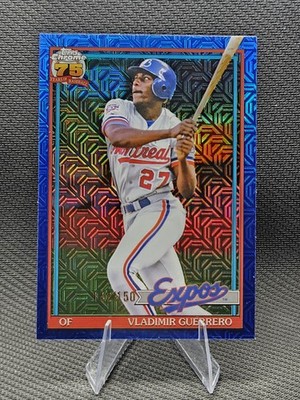 2026 Topps Series 1 - 1991 Topps Chrome Silver Pack Mojo Vladimir Guerrero...