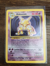 Alakazam 1/130 Base Set 2 Holo 1999-2000 MP Pokemon Card