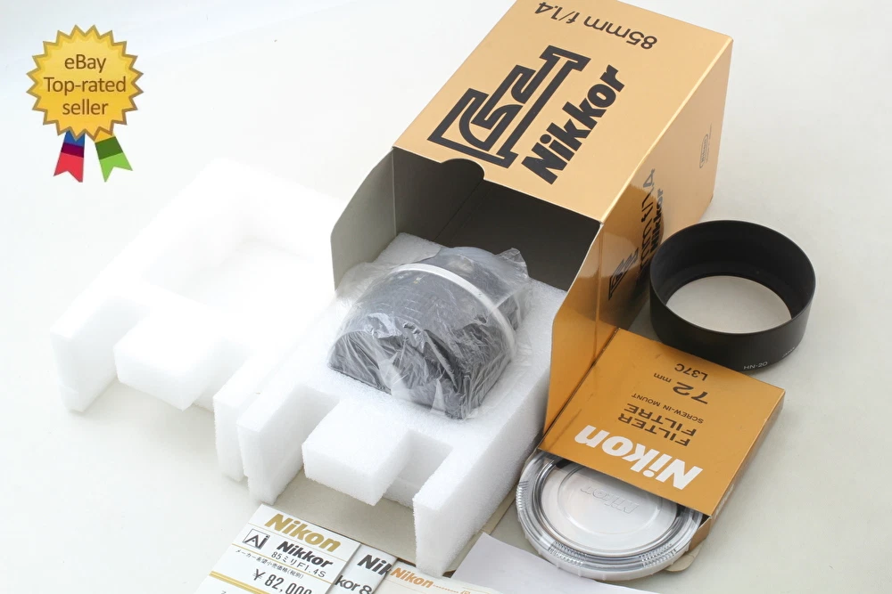 Nikon AI-S 85mm f/1.4 Camera Lenses for sale - eBay