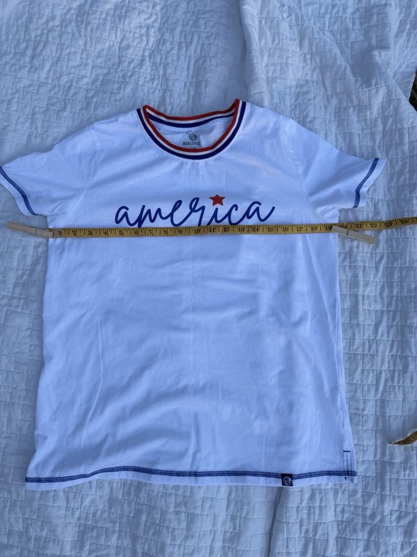 Women’s Marley Lily Memorial Day America T Shirt Size Small Medium