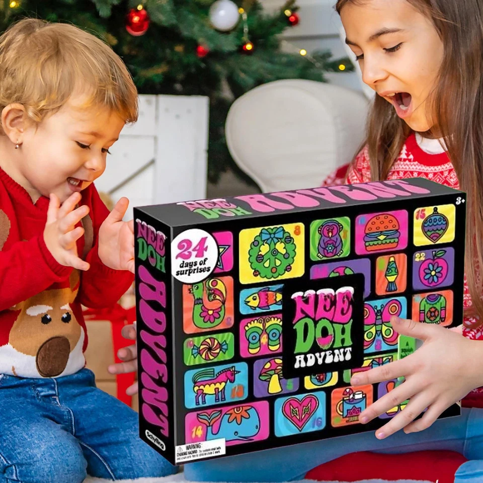 Рождественский календарь на 24 дня Nee Doh Advent NeeDoh - Изображение 3 из 4