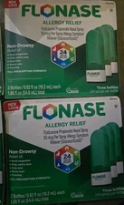 FLONASE ALLERGY RELIEF  3 x 144 BOTTLES Exp 9/26 Lot Of 2 Total 6 Bottles 