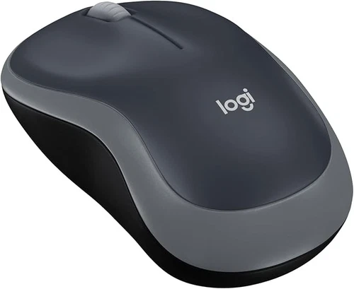 Logitech M185 Wireless Mouse, 2.4GHz USB Mini Receiver, 12-Month Battery Life