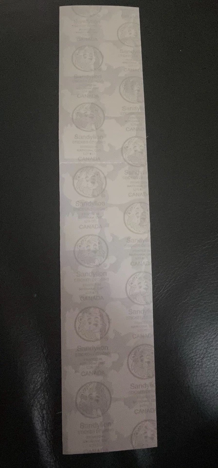 Tira de pegatinas vintage Sandylion 5 mods dragón mago castillo caballo caballero lámina Foto 3 de 3