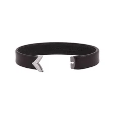 Chaumet Jeux de Liens Black Leather Bracelet