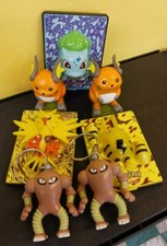 Pokemon Toy Lot 7 Vintage Burger King Kids Meal Toy Prizes