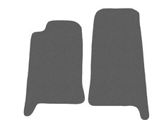 FRONT Fußmatten, Automatten für Jaguar XJ8 I X300 1998-2003, Graphit x14 Rand