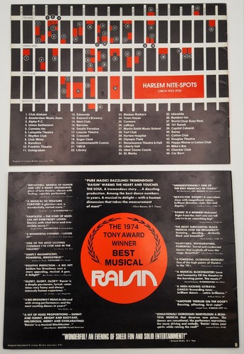 Programas de folleto de recuerdo de teatro de la década de 1970: The Wiz, Bubbling Brown Sugar, Raisin - Imagen 9 de 9
