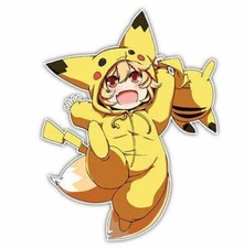Pokemon Pikachu Anime Car Window Decal Sticker 042