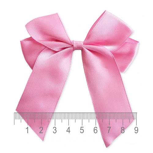6 piezas Arcos Grandes de Cinta Satinada de 90 mm Artesanía Adornos Boda Tarjeta Decoración - Imagen 9 de 71