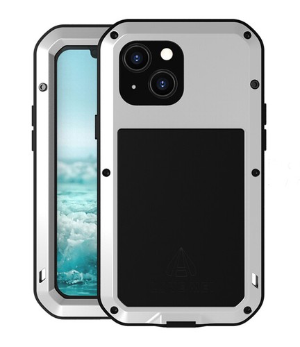 LOVEMEI Metal Gorilla Glass Case Shock/Water/Dustproof f iPhone 15 14 13 Pro Max - Picture 20 of 30