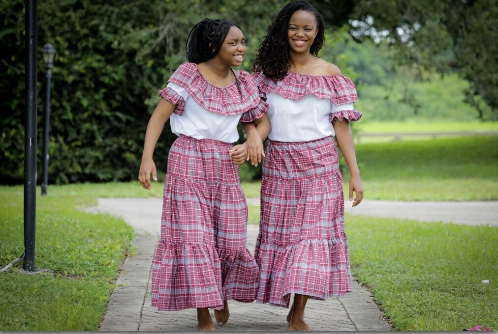 Jamaican, clothing, bandana, reggae, Caribbean African attire women