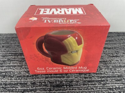   Marvel   Iron Man Ceramic Mini Molded Mug by Surreal Entertainment 6 Oz