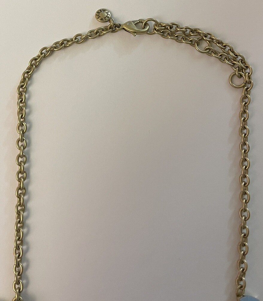 J CREW MULTICOLOR STATEMENT RHINESTONE NECKLACE - image 4