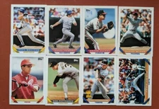 1993 TOPPS BASEBALL SET BREAK (#576-825) $0.99 Singles UP TO 15% DISCOUNT 3/3
