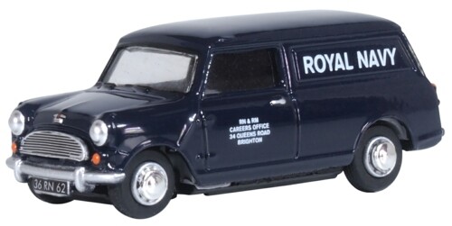 OXFORD 1/76 MINI VAN ROYAL NAVY 76MV032