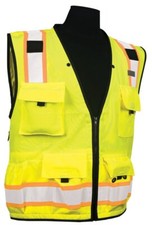 ML Kishigo Professional Surveyors Vest L Orange
