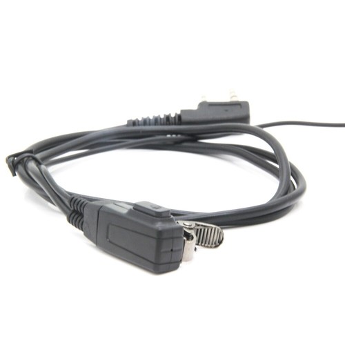 2Pin Air Tube Headset Earpiece Headphone Earphone Microphone For UV-5R TK Series - Zdjęcie 2 z 8