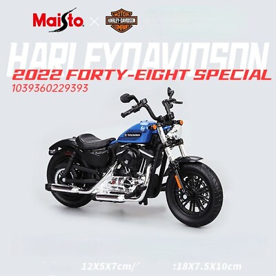 Maisto Harley-Davidson 1/18 ハーレー バイク12台 Maisto 1:18 2022 FORTY EIGHT SPECIAL HARLEY DAVIDSON Motorcycle
