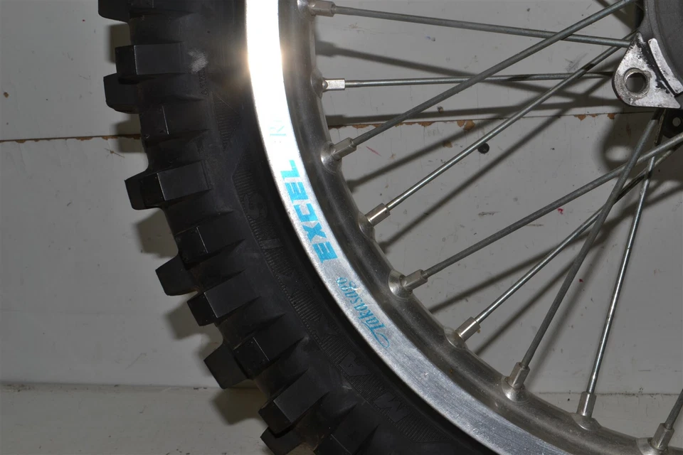 Husqvarna WR CR 250 125 360 Rear Wheel Rim Hub Tire 19x1.85 25mm 800096937 01-09 - Image 3 of 4