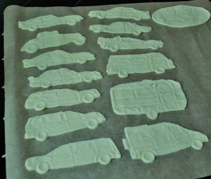 Ähnl. Citr 2cv Ente Ausstecher Form Ausstechform Cutter Auto Car Salzteig Knete - Bild 2 von 4