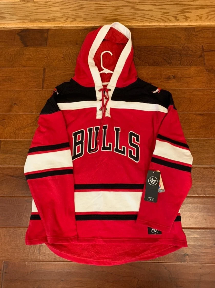 Black MAN Chicago Bulls Licensed Sweatshirt 2657277