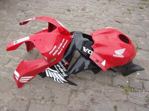 PANNELLI COPRI SERBATOIO CARENA PISTA HONDA CBR 600 RR (2007-2013) SC57