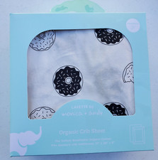 Layette by Monica  Andy Fitted Crib Sheet - Oh, Donut Even Pattern