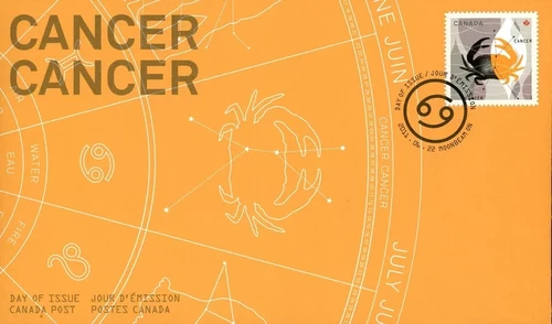 Canada - FDC - 2452 - Signs of the Zodiac Cancer - 2011