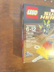 Lego 76039 Marvel Super Heroes Ant-Man Final Battle (New Unopened) NISB Hank Pym