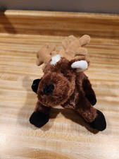 GANZ Webkinz Reindeer 8" Plush Stuffed Animal HM137 - No Code