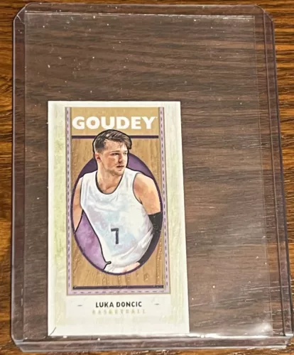 SSP Luka Doncic 2018-19 Upper Deck EuroLeague Rookie Goudey Lumberjack Back Rare