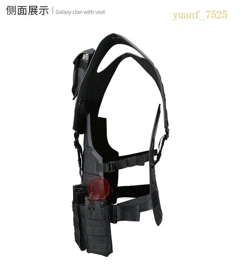 Military Tactical Vest Armor Vest Combat EVA Protection Equipment Plate Carrier - Image 3 of 4